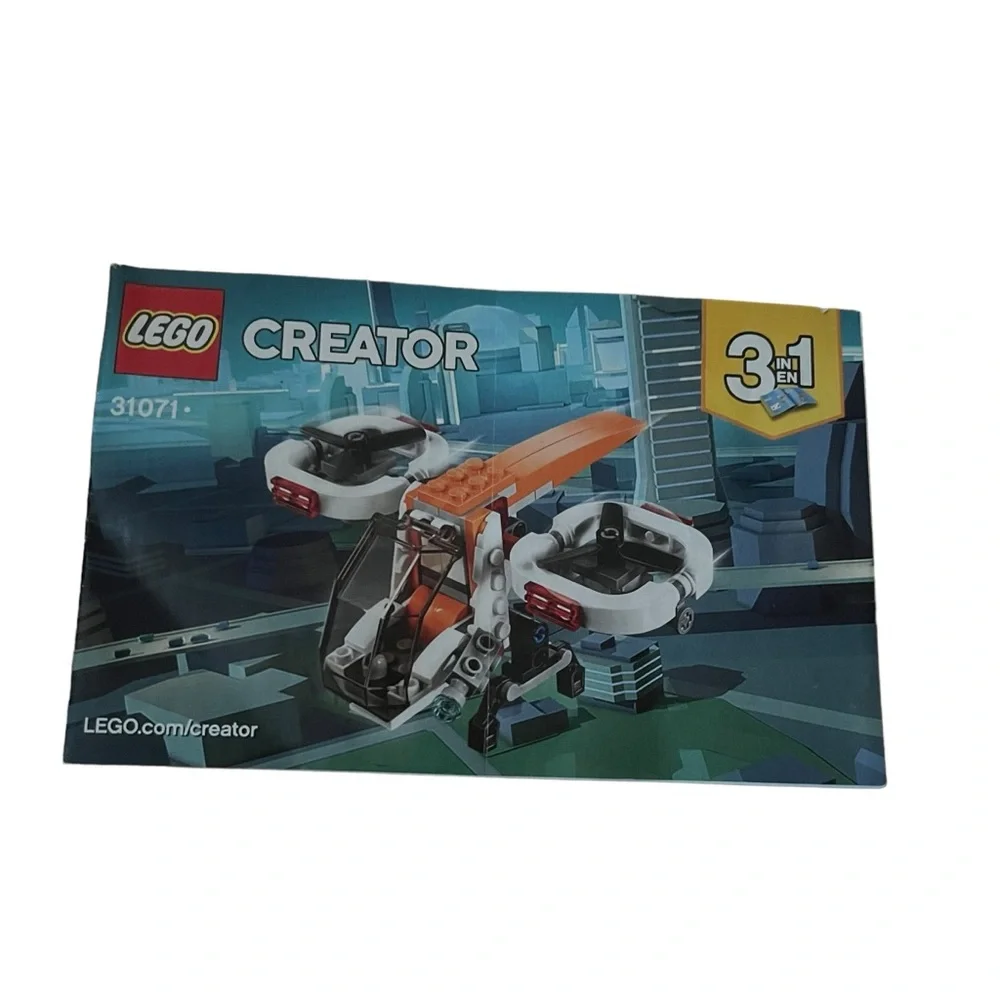Lego Creator 31071 Drone Instruction MANUALS ONLY‎ Build Play Create Design
